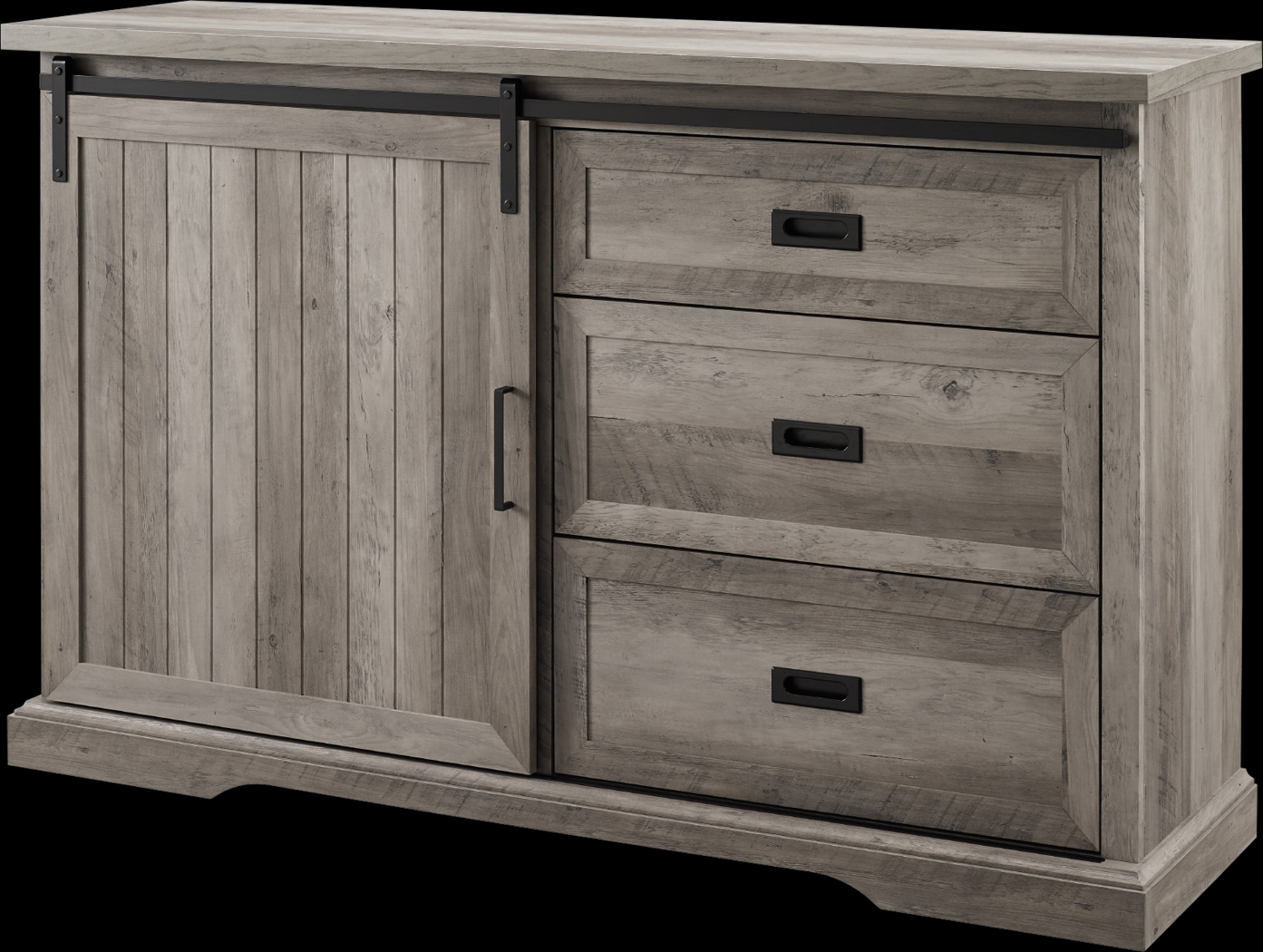 Stridesham Gray Sideboard - Thumbnail - Image 3