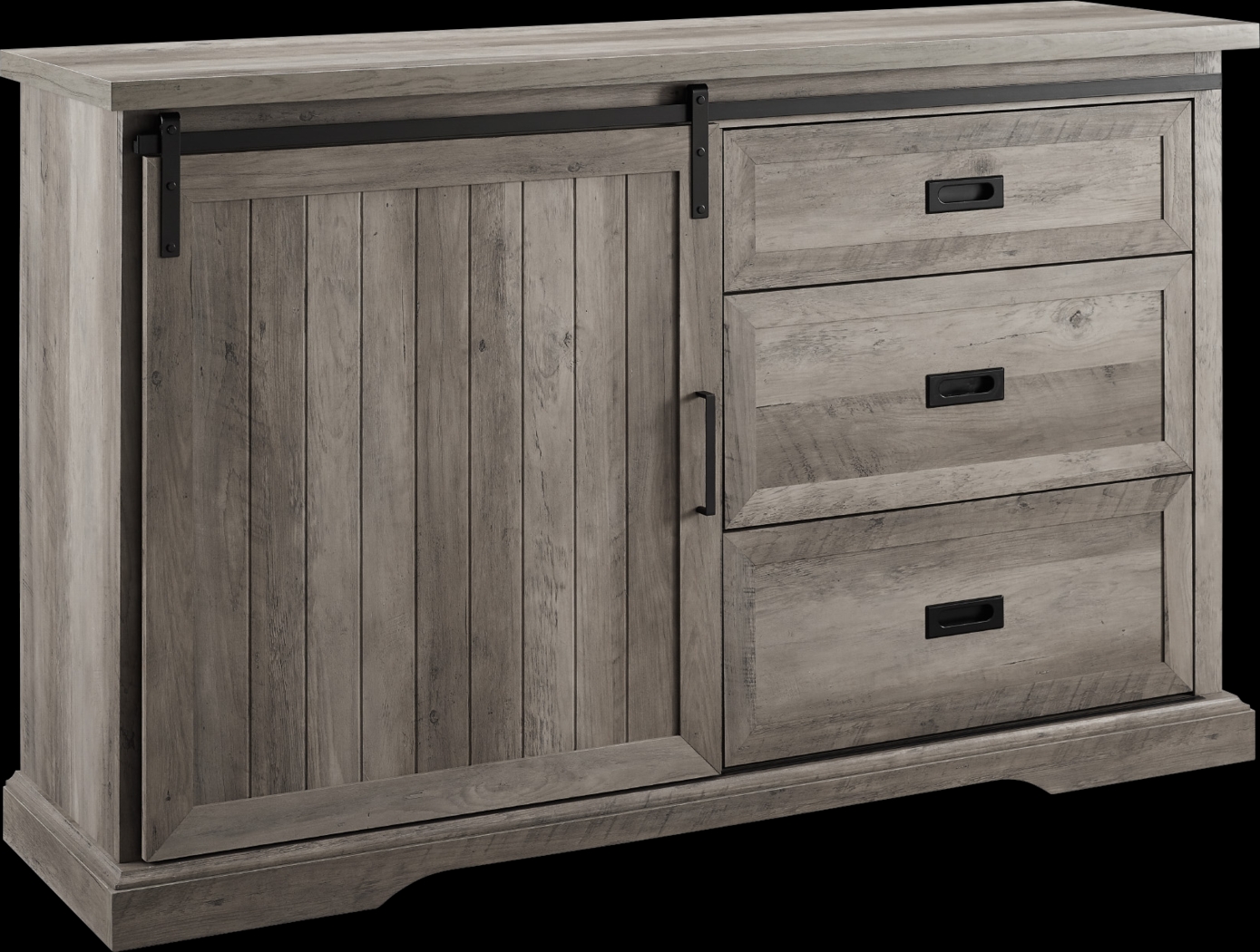 Stridesham Gray Sideboard - Thumbnail - Image 1
