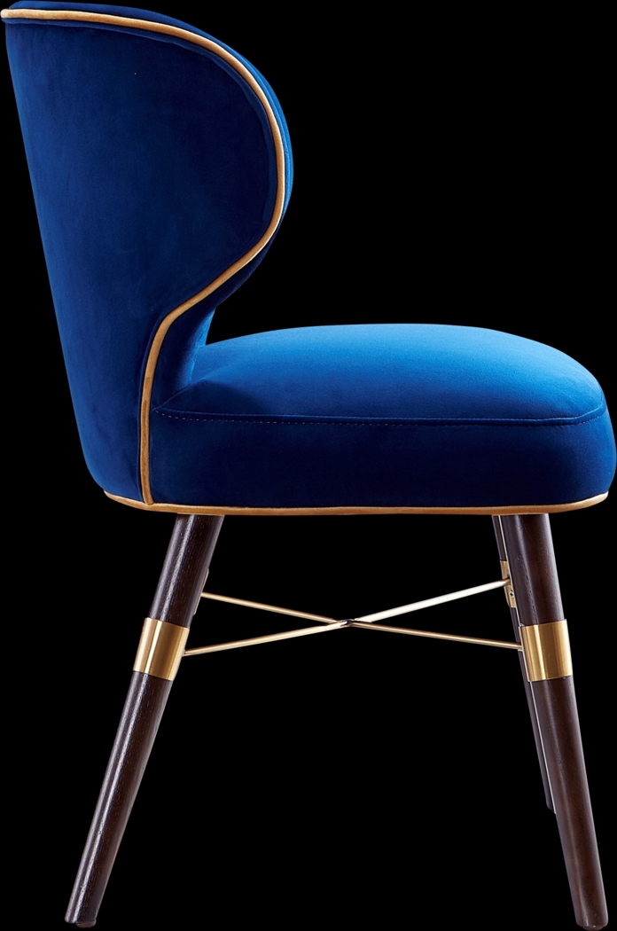Strineway Blue Side Chair - Thumbnail - Image 3