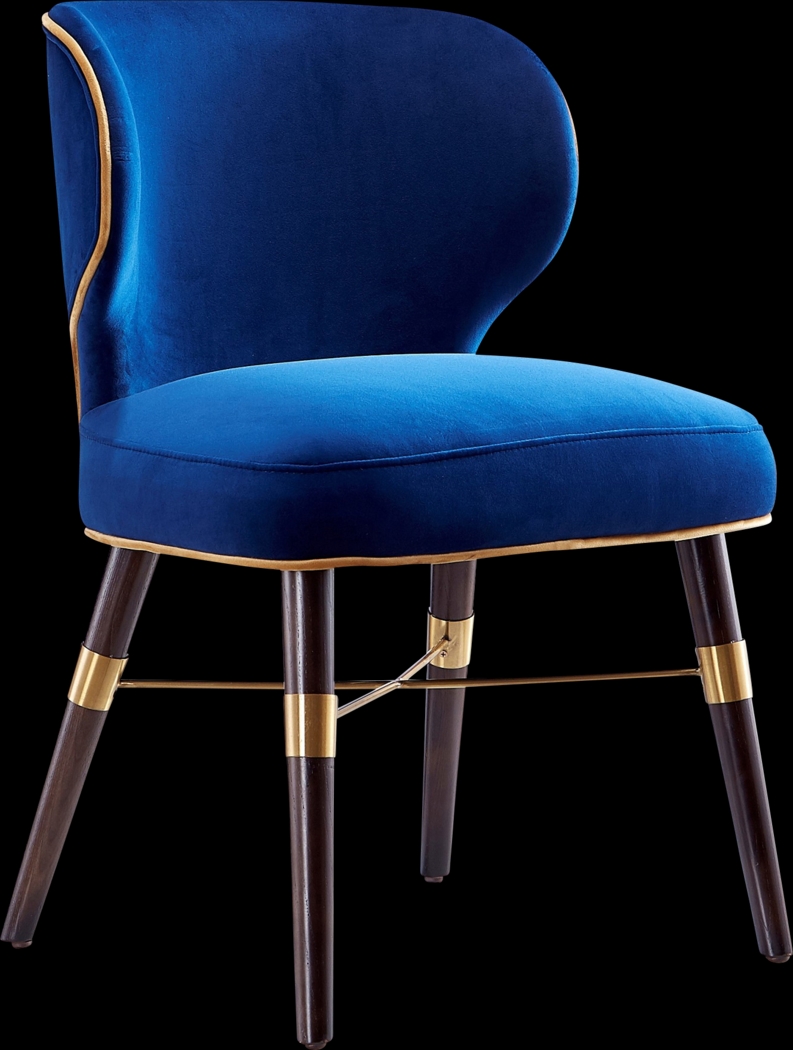 Strineway Blue Side Chair - Thumbnail - Image 1