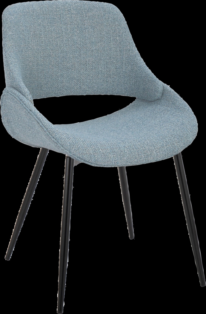 Stroble I Blue Dining Chair, Set of 2 - Thumbnail - Image 5
