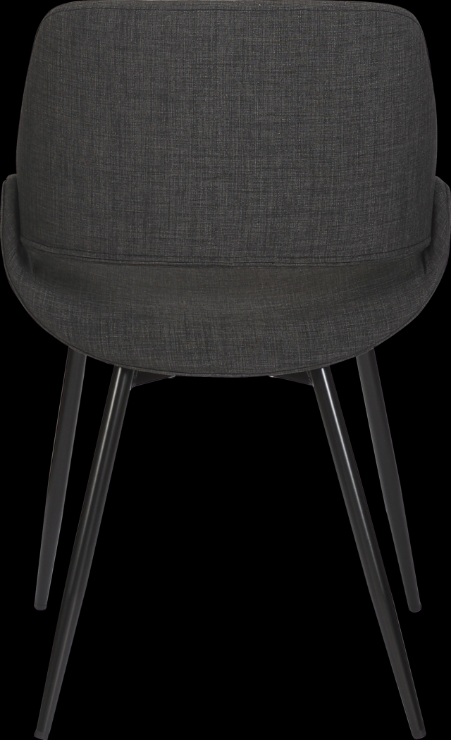 Stroble I Charcoal Dining Chair, Set of 2 - Thumbnail - Image 7