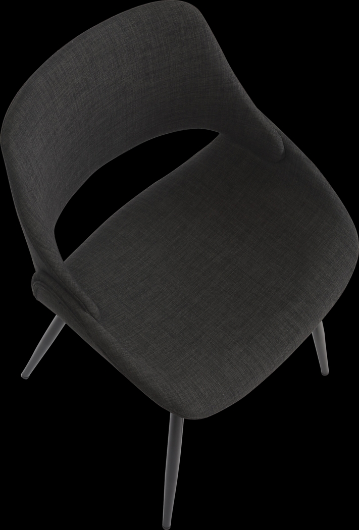 Stroble I Charcoal Dining Chair, Set of 2 - Thumbnail - Image 8