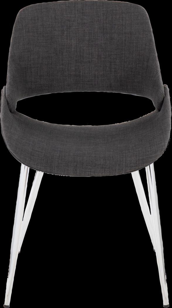 Stroble II Charcoal Dining Chair, Set of 2 - Thumbnail - Image 6