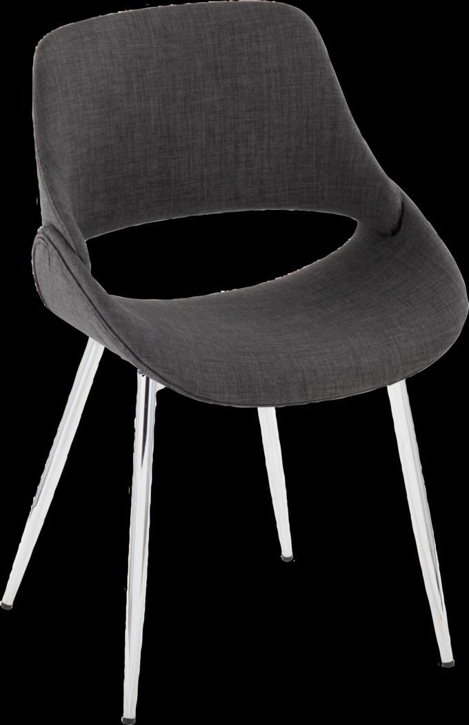 Stroble II Charcoal Dining Chair, Set of 2 - Thumbnail - Image 8