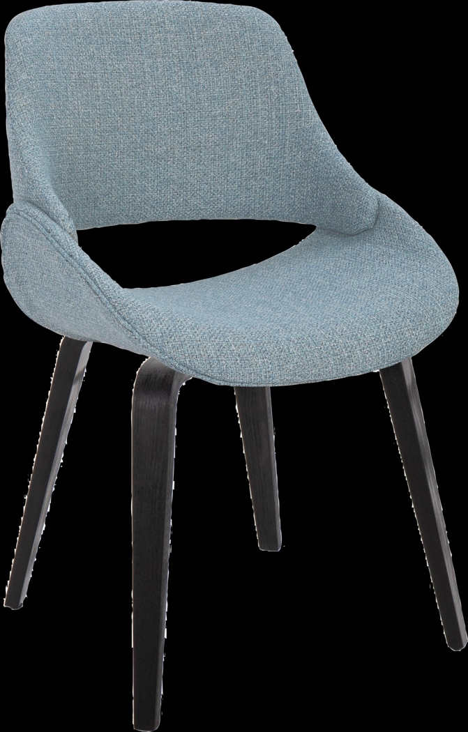 Stroble III Blue Dining Chair, Set of 2 - Thumbnail - Image 6