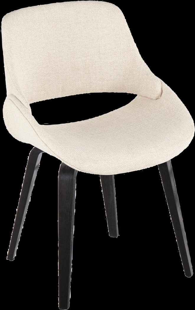 Stroble III Cream Dining Chair, Set of 2 - Thumbnail - Image 3