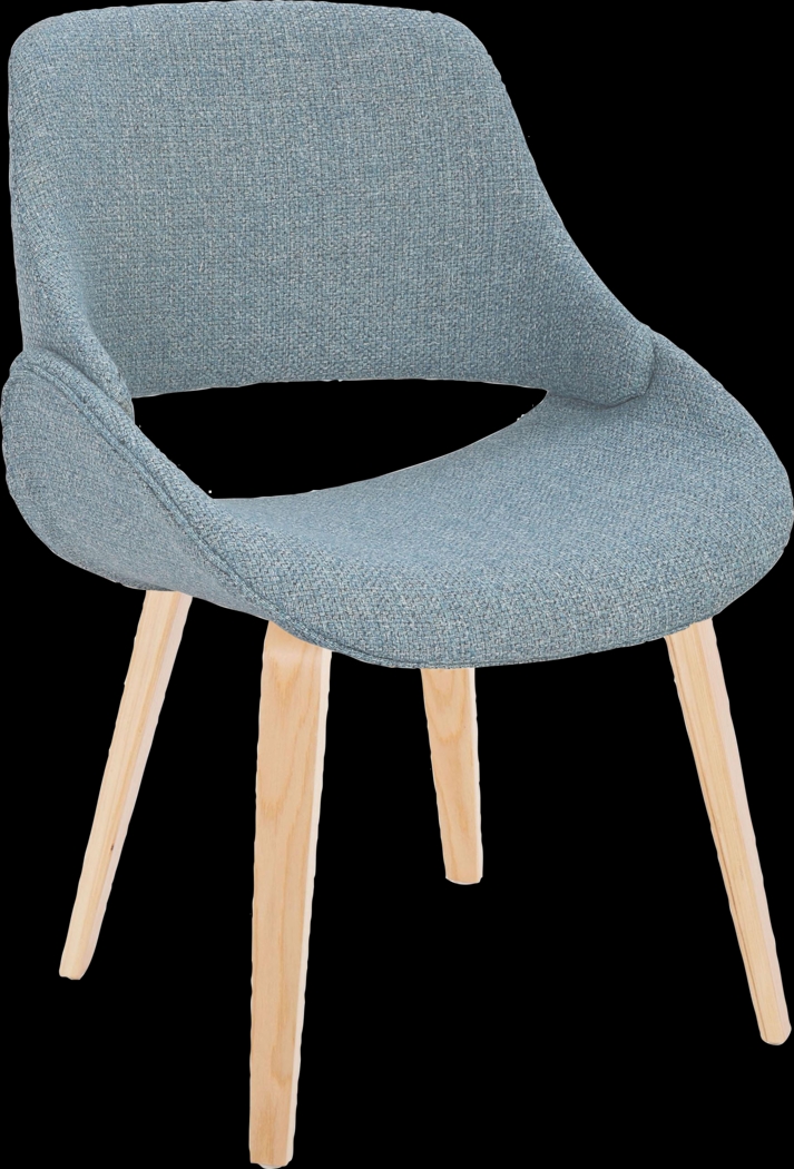 Stroble IV Blue Dining Chair, Set of 2 - Thumbnail - Image 3