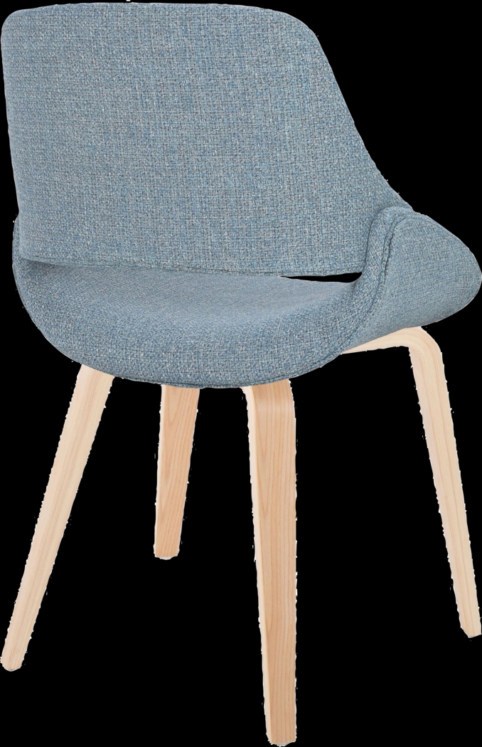 Stroble IV Blue Dining Chair, Set of 2 - Thumbnail - Image 7