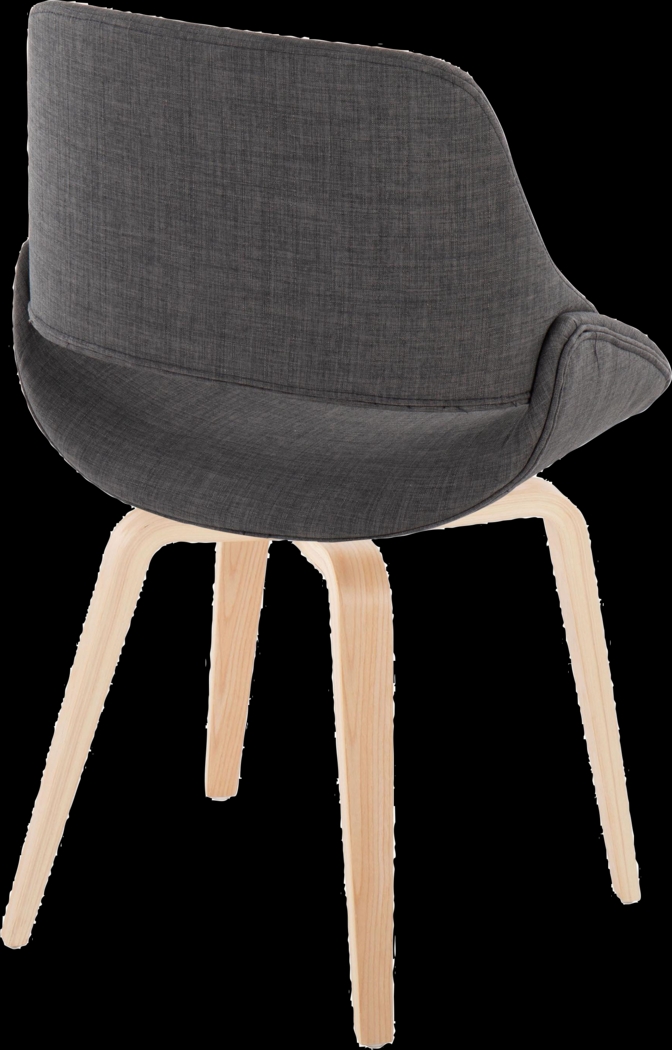 Stroble IV Charcoal Dining Chair, Set of 2 - Thumbnail - Image 6