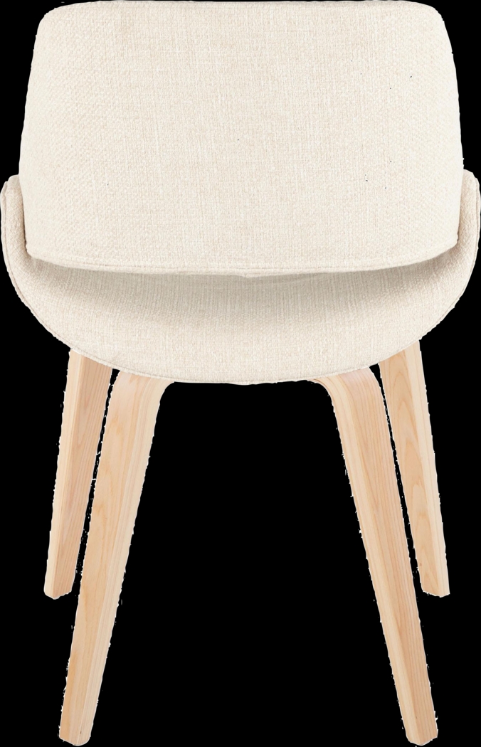 Stroble IV Cream Dining Chair, Set of 2 - Thumbnail - Image 6