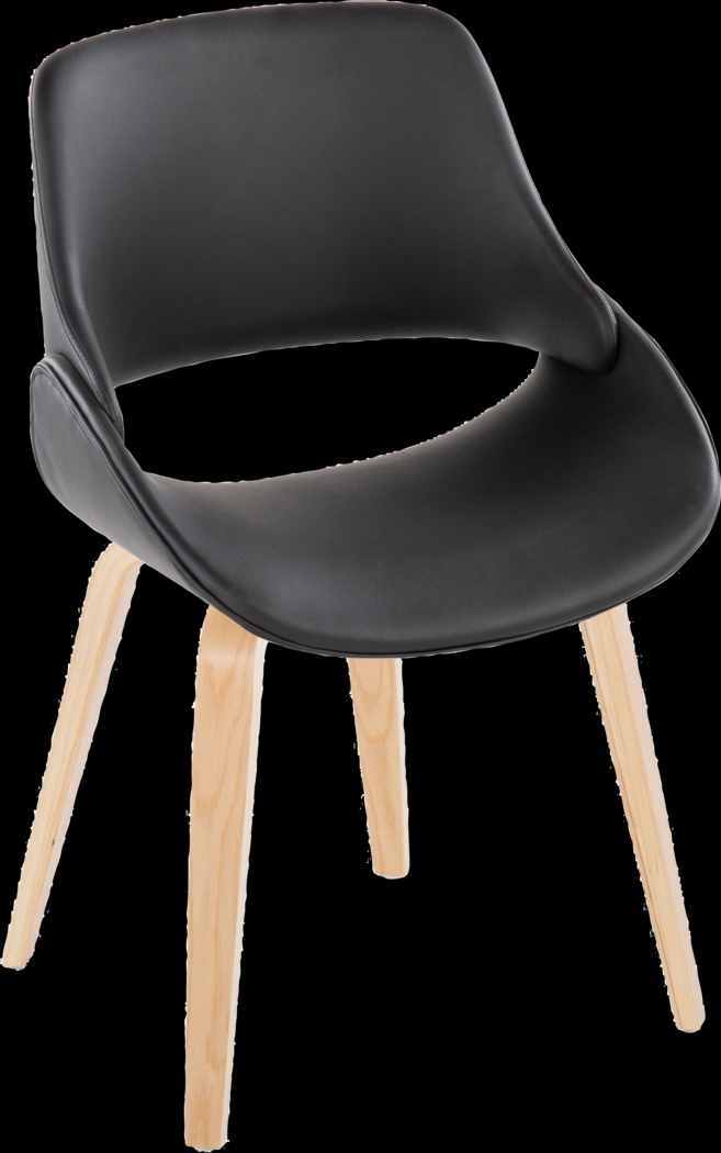 Stroble IX Black Dining Chair, Set of 2 - Thumbnail - Image 3