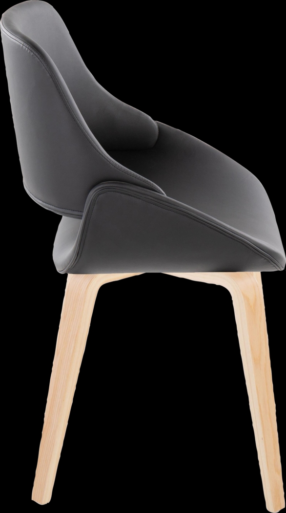 Stroble IX Black Dining Chair, Set of 2 - Thumbnail - Image 4