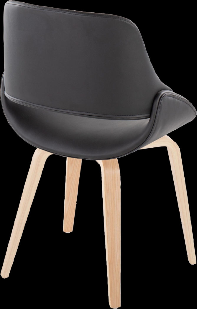 Stroble IX Black Dining Chair, Set of 2 - Thumbnail - Image 5