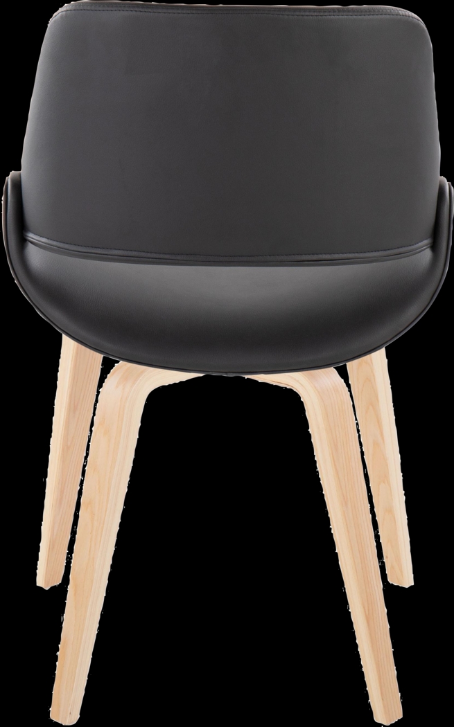 Stroble IX Black Dining Chair, Set of 2 - Thumbnail - Image 6