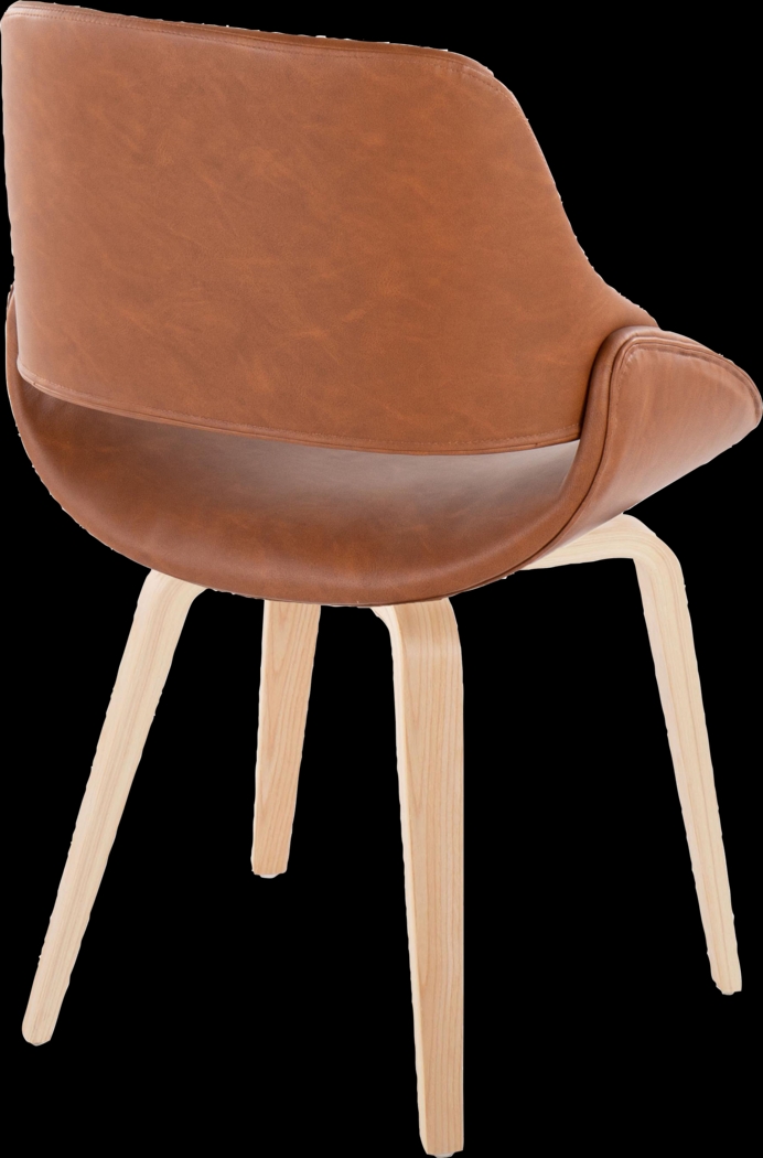 Stroble IX Camel Dining Chair, Set of 2 - Thumbnail - Image 5