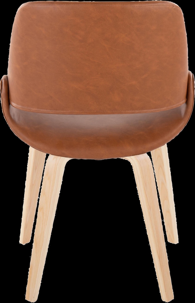 Stroble IX Camel Dining Chair, Set of 2 - Thumbnail - Image 6