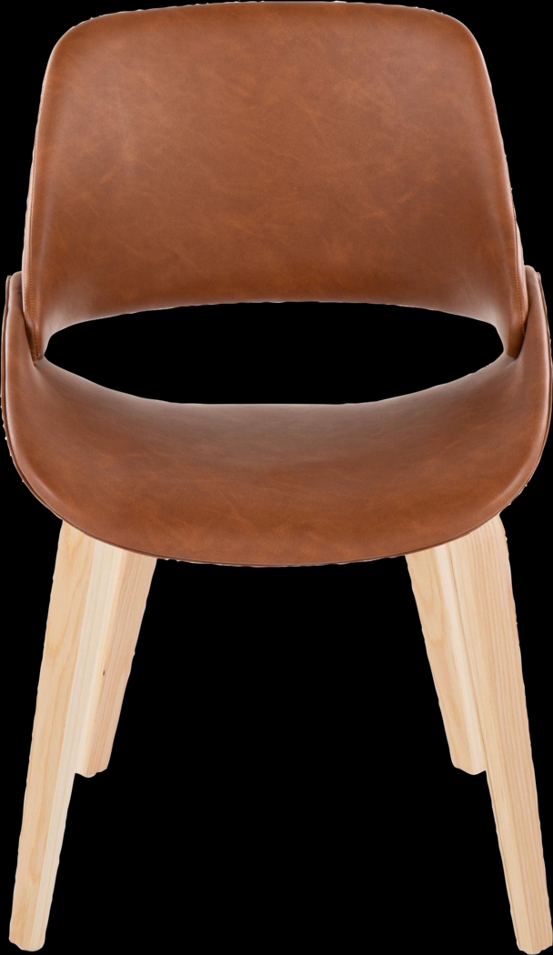 Stroble IX Camel Dining Chair, Set of 2 - Thumbnail - Image 7