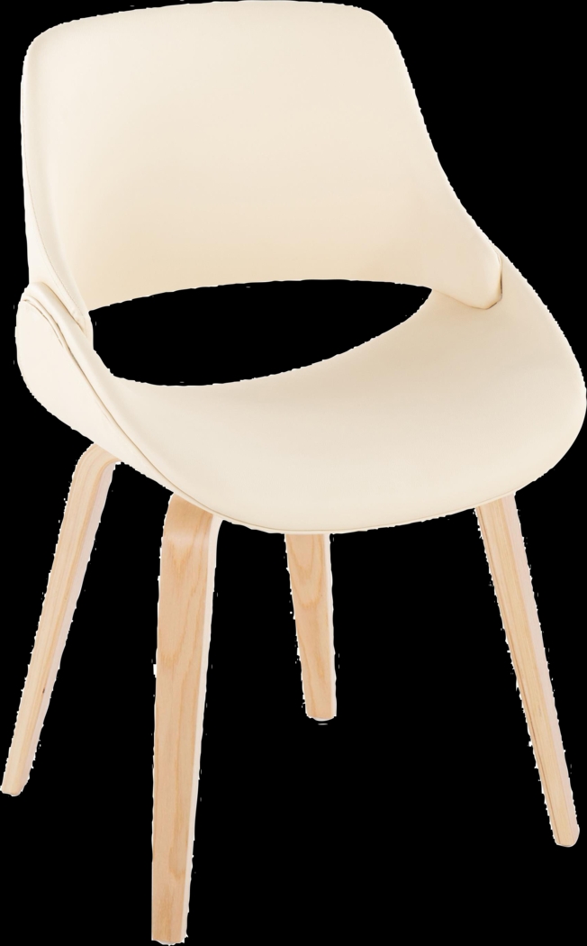 Stroble IX Cream Dining Chair, Set of 2 - Thumbnail - Image 3