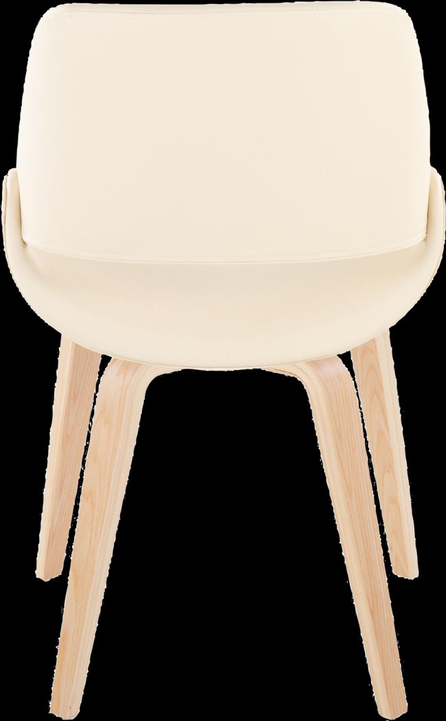 Stroble IX Cream Dining Chair, Set of 2 - Thumbnail - Image 6