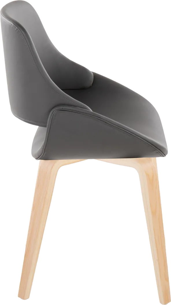 Stroble IX Gray Dining Chair, Set of 2 - Thumbnail - Image 4