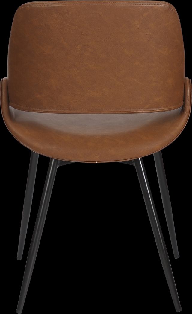 Stroble VI Camel Dining Chair, Set of 2 - Thumbnail - Image 7