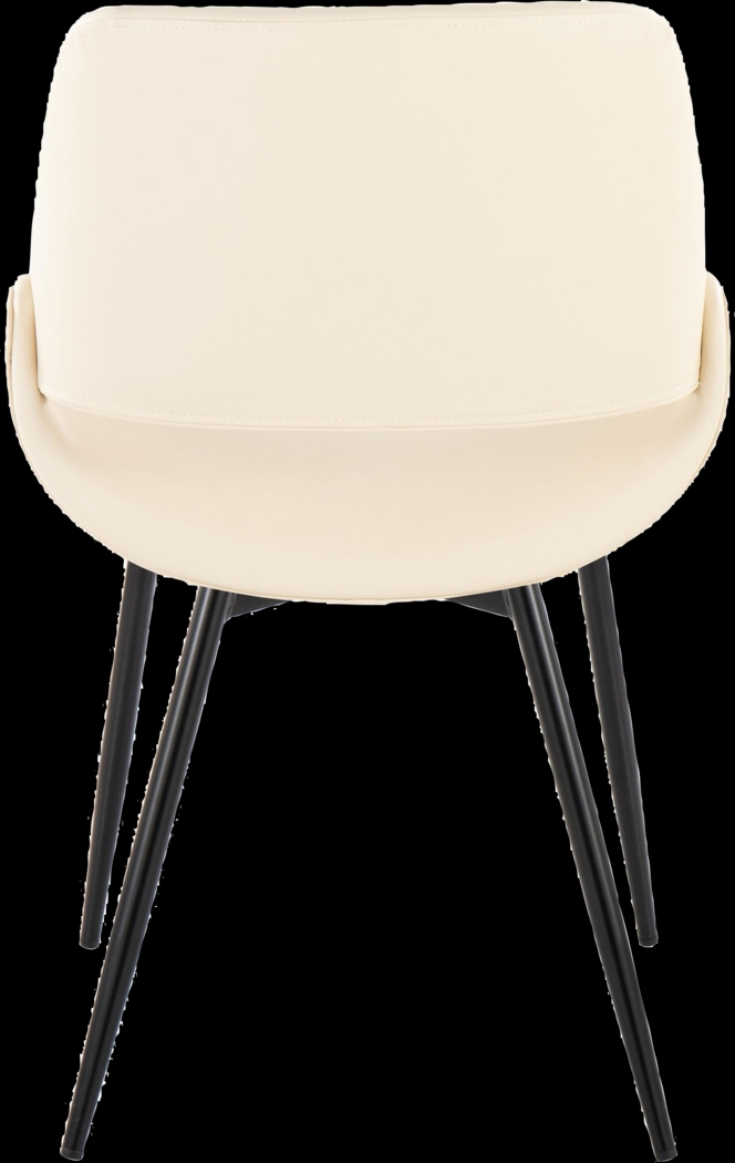 Stroble VI Cream Dining Chair, Set of 2 - Thumbnail - Image 7