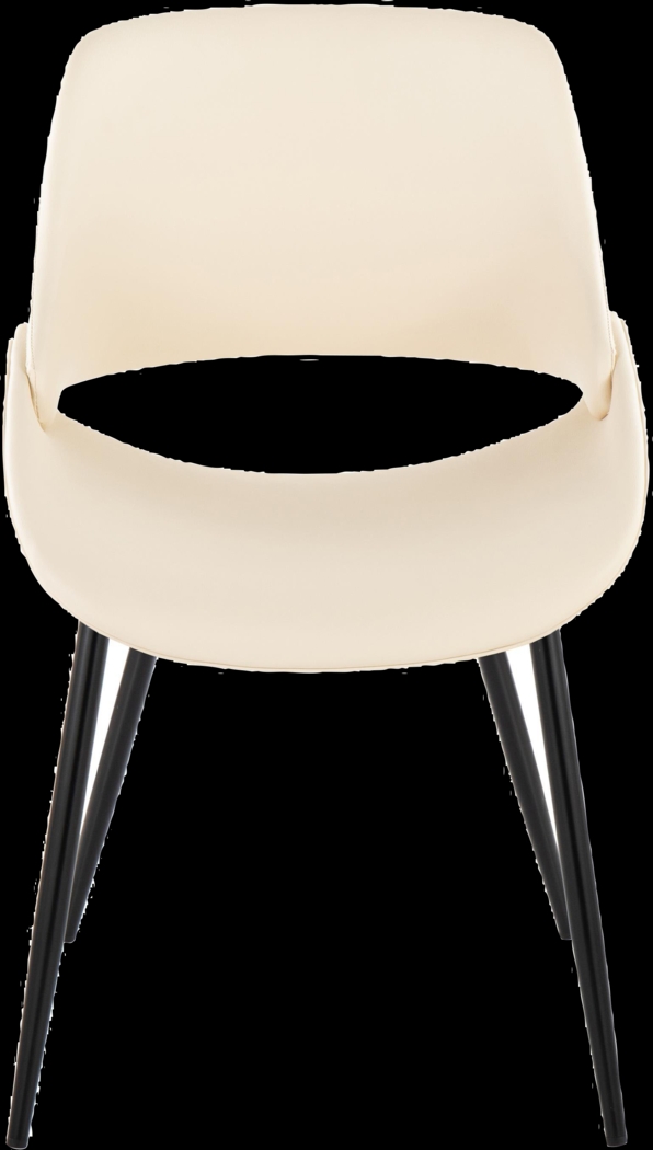 Stroble VI Cream Dining Chair, Set of 2 - Thumbnail - Image 8