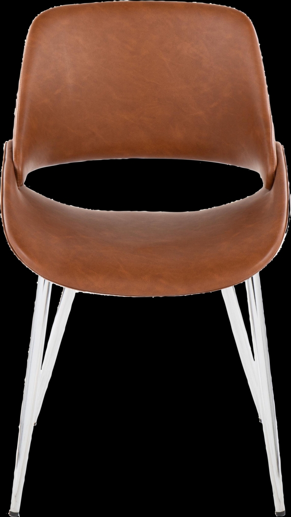 Stroble VII Camel Dining Chair, Set of 2 - Thumbnail - Image 8