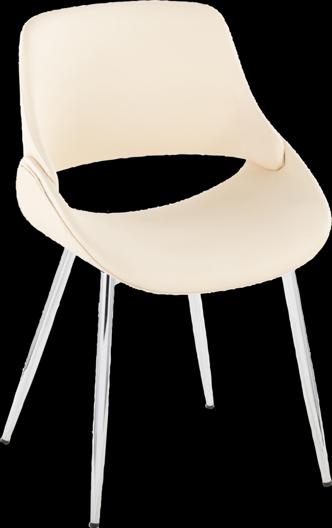 Stroble VII Cream Dining Chair, Set of 2 - Thumbnail - Image 4