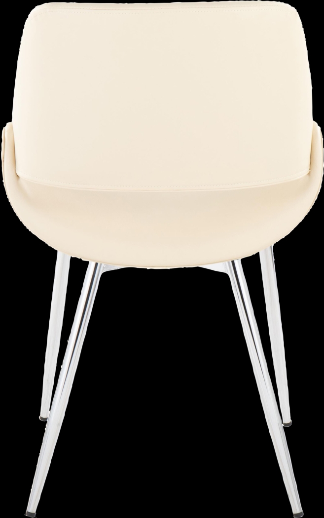 Stroble VII Cream Dining Chair, Set of 2 - Thumbnail - Image 7