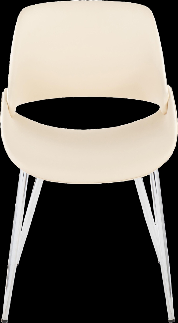 Stroble VII Cream Dining Chair, Set of 2 - Thumbnail - Image 8