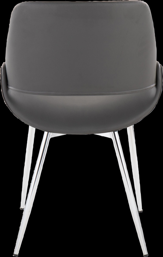 Stroble VII Gray Dining Chair, Set of 2 - Thumbnail - Image 7