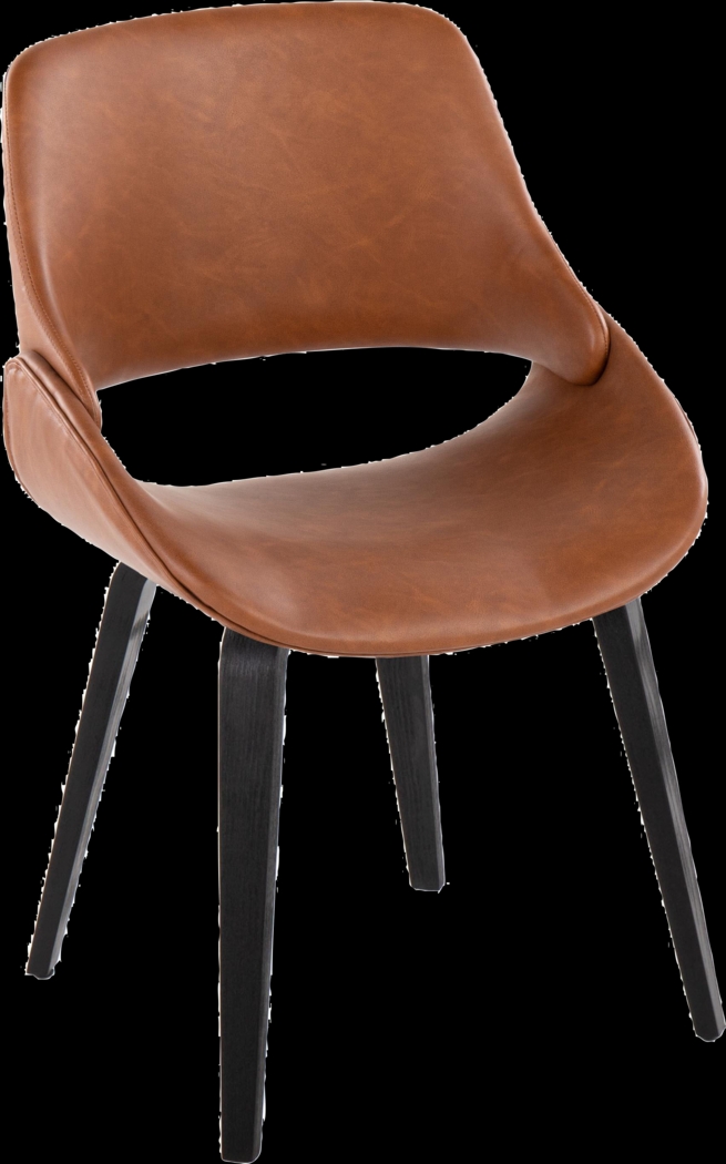 Stroble VIII Camel Dining Chair, Set of 2 - Thumbnail - Image 3