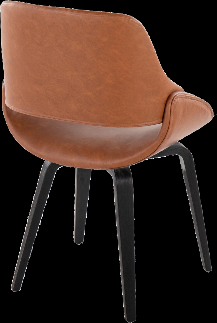 Stroble VIII Camel Dining Chair, Set of 2 - Thumbnail - Image 5