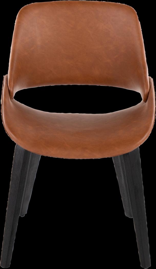 Stroble VIII Camel Dining Chair, Set of 2 - Thumbnail - Image 7