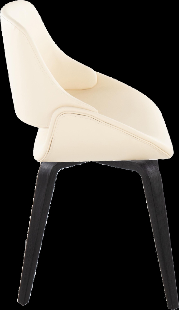 Stroble VIII Cream Dining Chair, Set of 2 - Thumbnail - Image 4