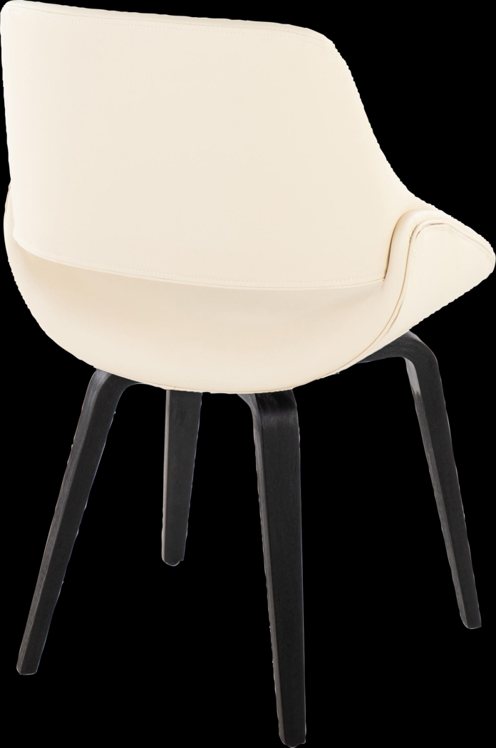 Stroble VIII Cream Dining Chair, Set of 2 - Thumbnail - Image 5