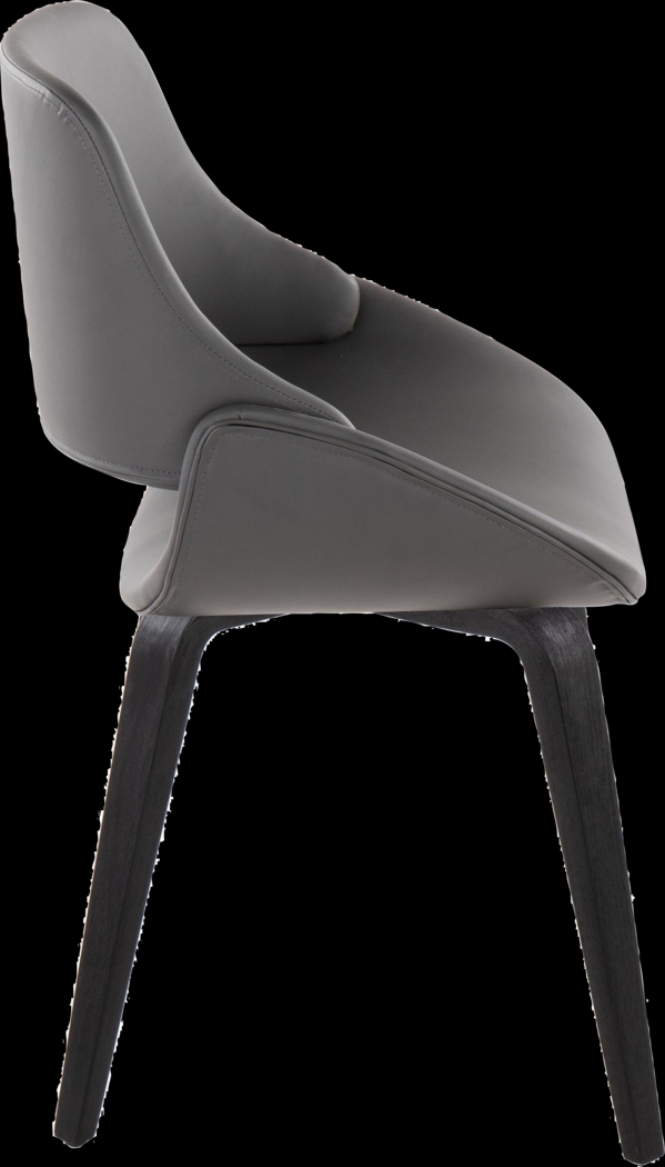 Stroble VIII Gray Dining Chair, Set of 2 - Thumbnail - Image 3