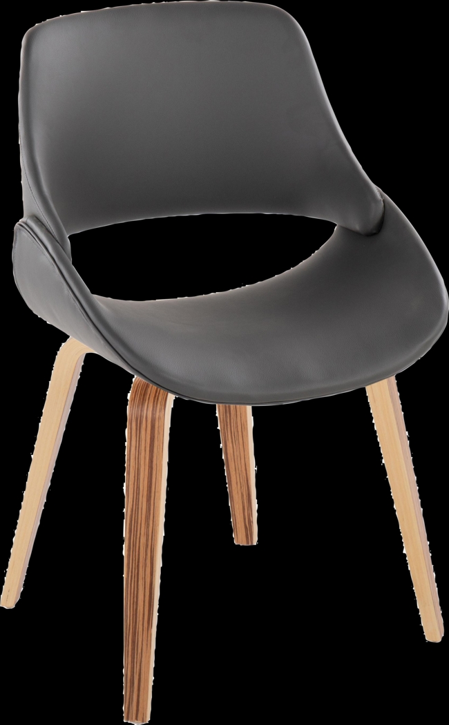 Stroble X Gray Dining Chair, Set of 2 - Thumbnail - Image 3