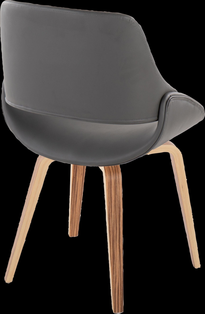 Stroble X Gray Dining Chair, Set of 2 - Thumbnail - Image 5