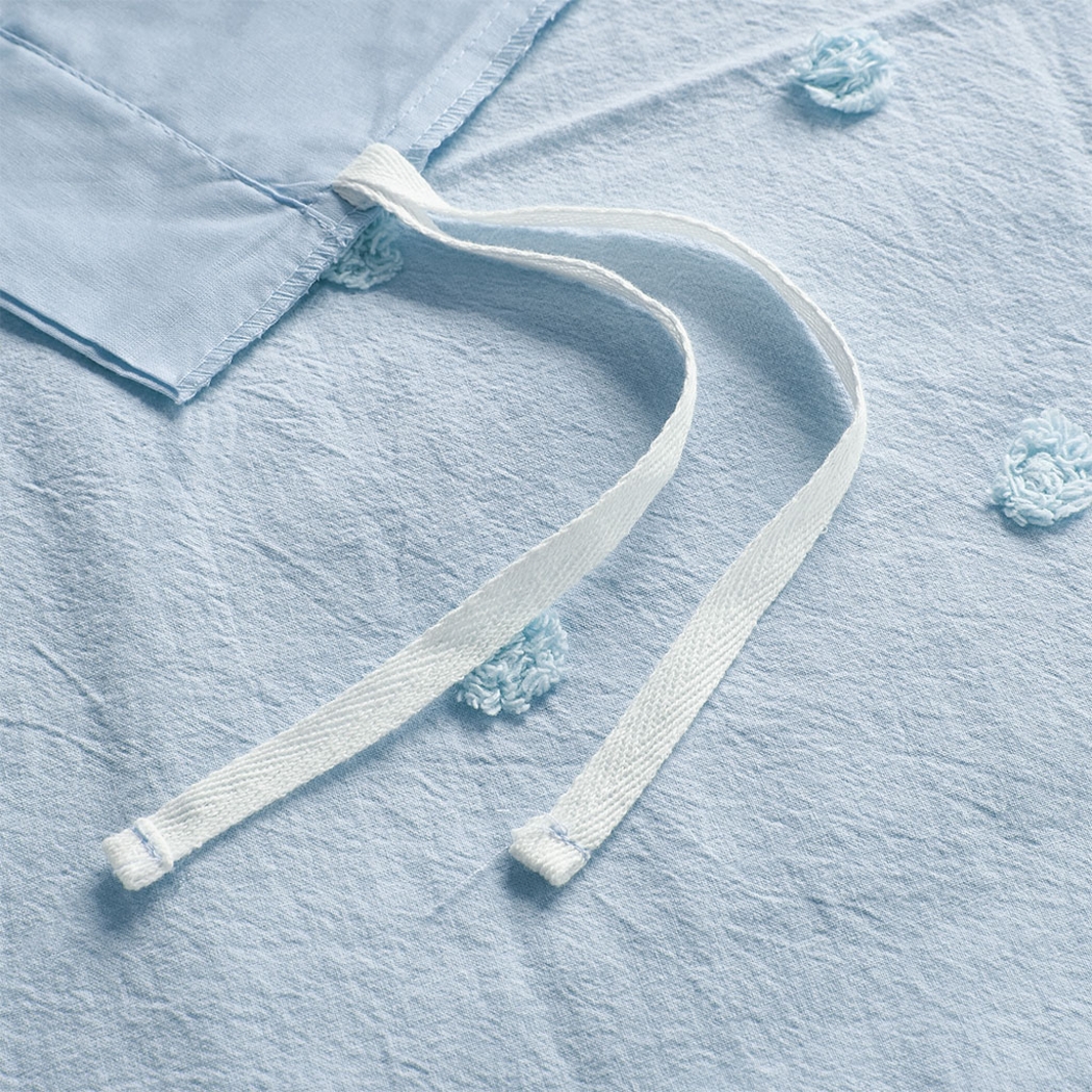 Stroelitz Blue 7 Pc Full/Queen Duvet Set - Thumbnail - Image 11