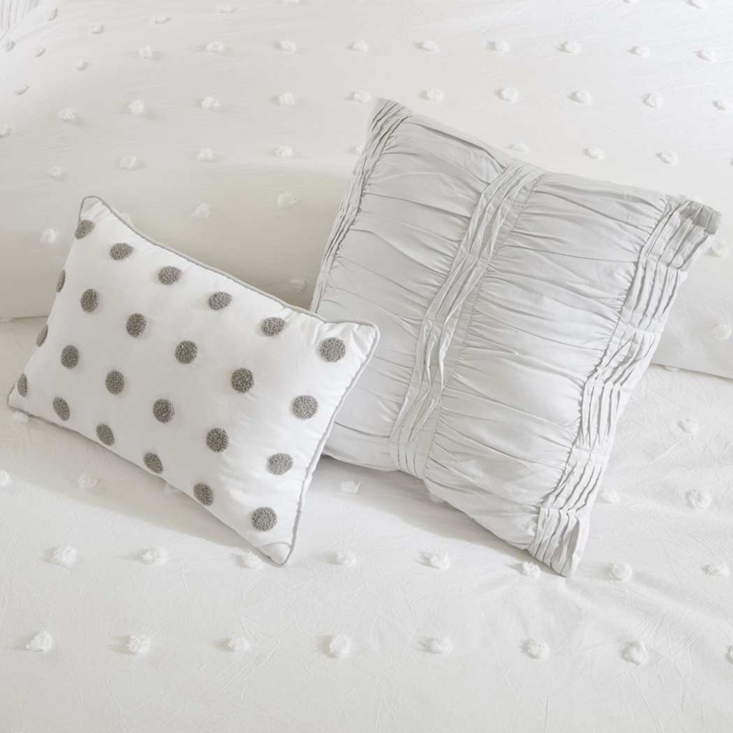 Stroelitz Ivory 7 Pc Full/Queen Duvet Set - Thumbnail - Image 2