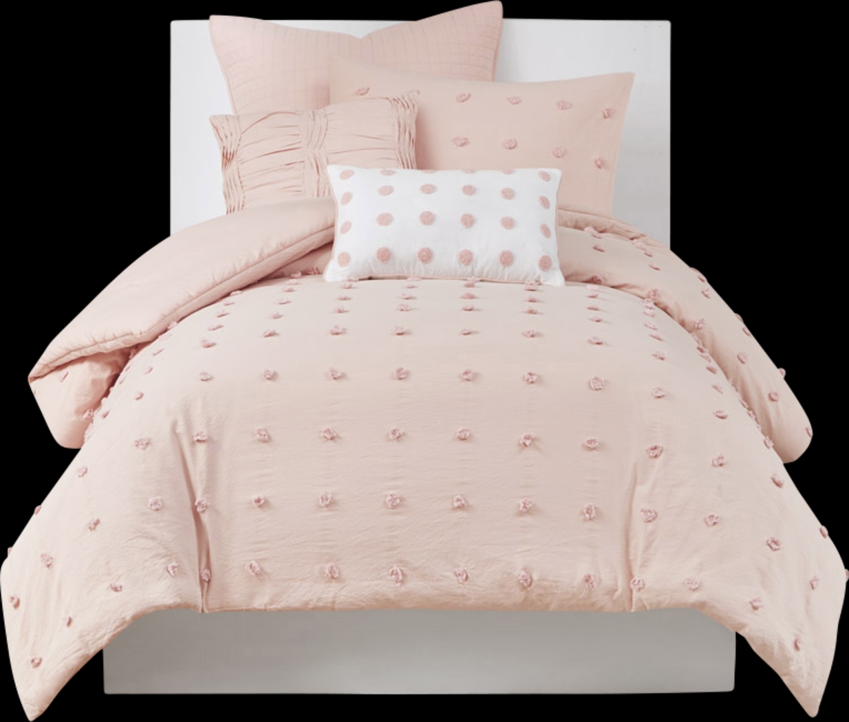 Stroelitz Pink 7 Pc Full/Queen Duvet Set - Thumbnail - Image 2