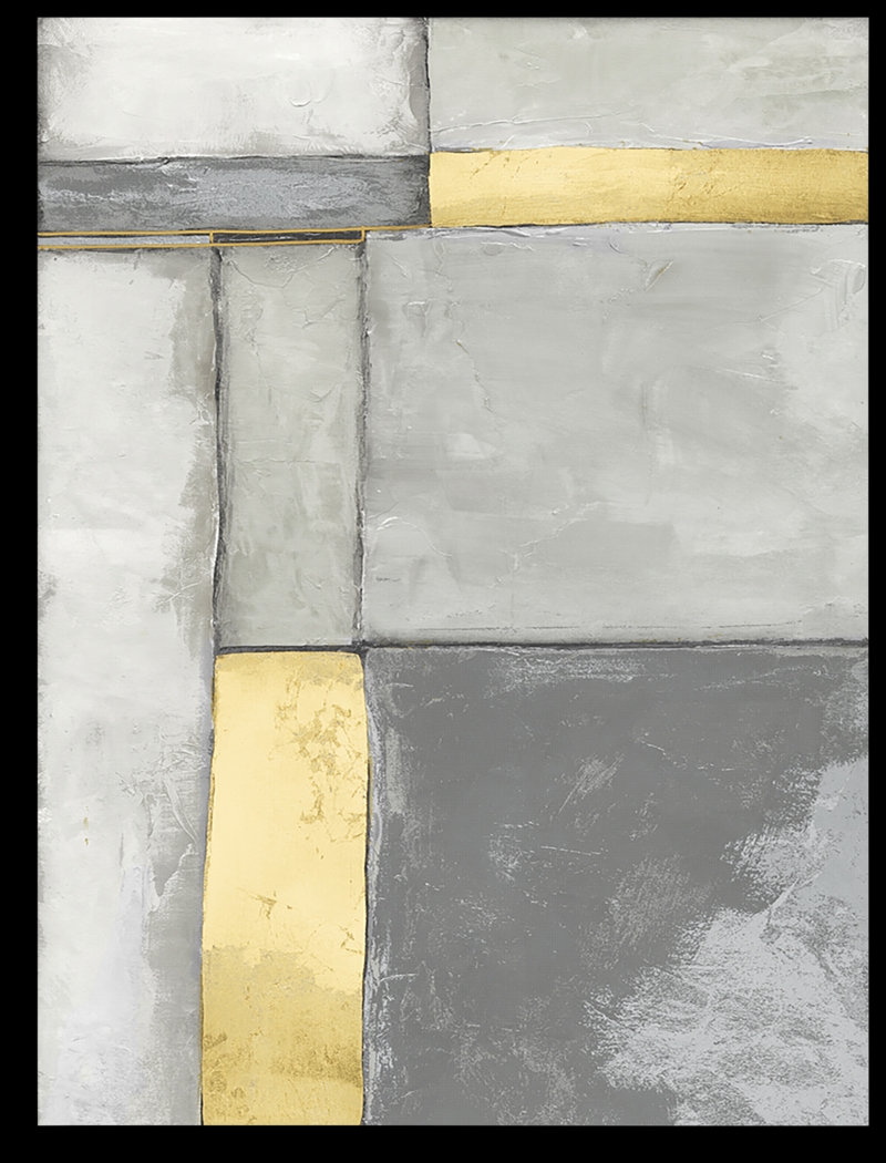 Strong Foundation I Gray Artwork - Thumbnail - Image 1