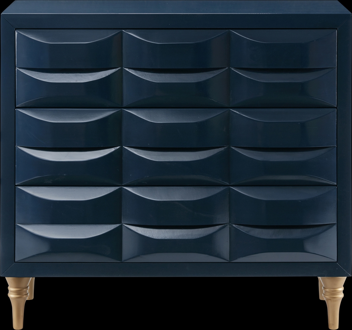 Strother Navy Accent Cabinet - Thumbnail - Image 2