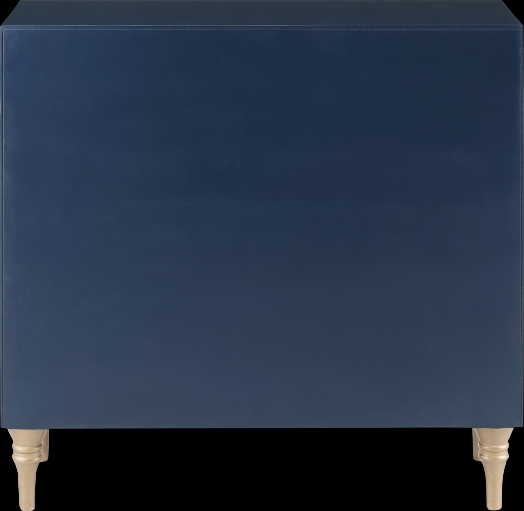 Strother Navy Accent Cabinet - Thumbnail - Image 4