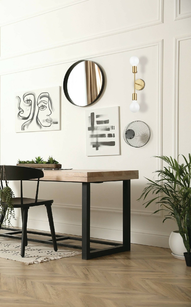 Stryker Oaks Gold Sconce - Thumbnail - Image 2