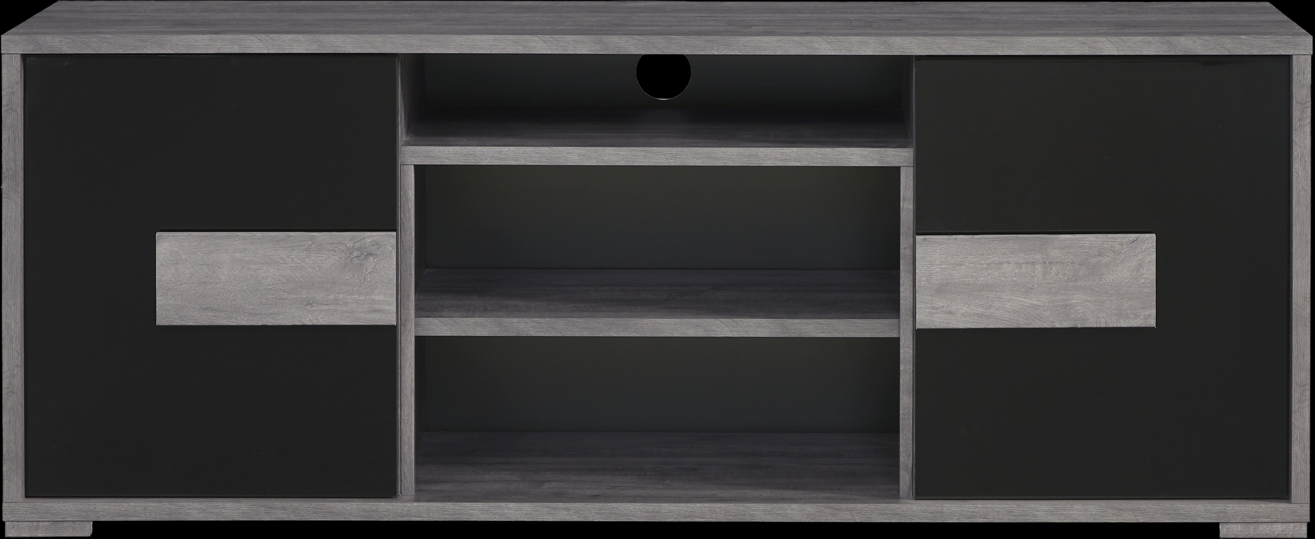 Studio Place Black 70 in. Console - Thumbnail - Image 1