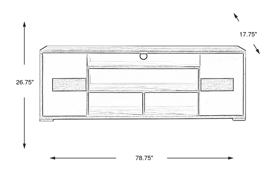 Dimension Image. Please refer to the Dimension Tab on this page for dimension details.